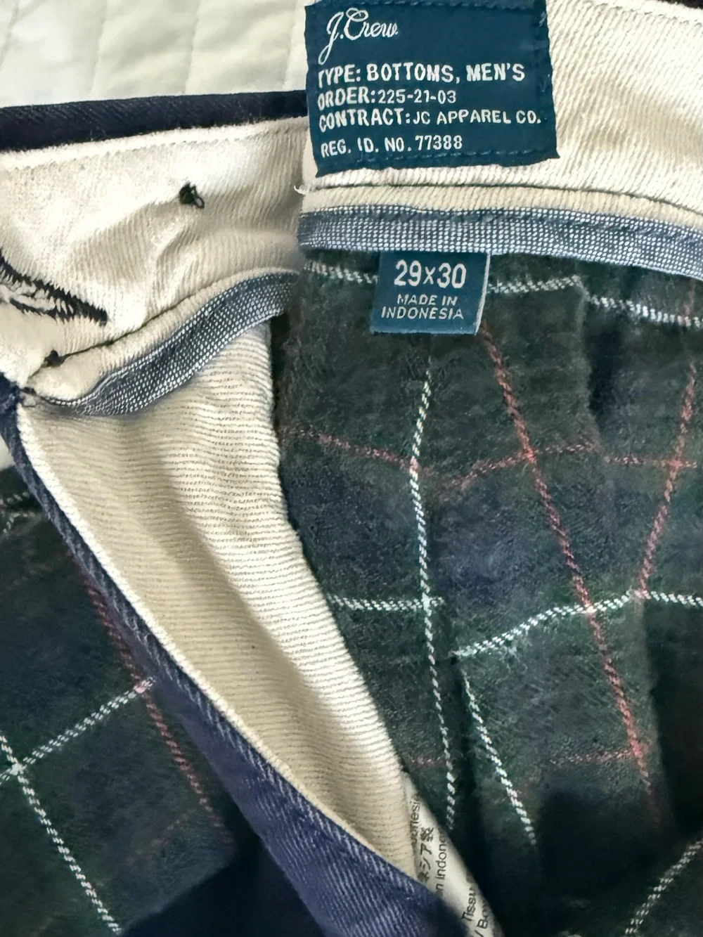 J. Crew classic navy